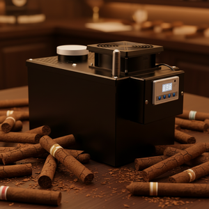 <span class=keywords><strong>Humidificador</strong></span> Eléctrico para Cigarros YOTREE YC-100, Nuevo, Color Negro, Evaporativo, con Tanque de Agua de Acero Inoxidable, AC 110-220V - Product Image 2