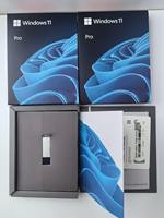 Windows 11 Professionnel USB Boîte de vente au détail USB Tout neuf Win11 Pro Pack complet FPP KEY Licence de 12 mois Activation en ligne