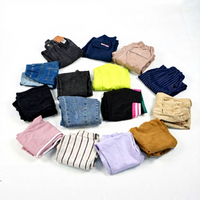 Vente en gros de ballots de jeans et pantalons d'occasion pour enfants, couleurs mélangées, qualité supérieure, vêtements de seconde main de Chine, export en vrac, livraison en 7 jours