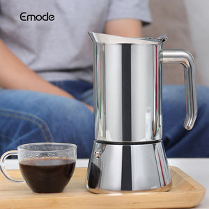 Nouveaux styles de cafetière <span class=keywords><strong>italienne</strong></span> 4 tasses, cafetière expresso en acier inoxydable personnalisée comme cadeau - Product Image 5