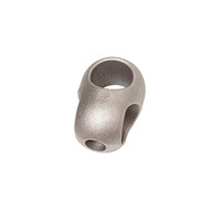 Accessoires de terrain de jeux : Fixations de corde pour filet d'escalade, boucles en aluminium en forme de 8 et en croix pour usage extérieur et intérieur en maternelle