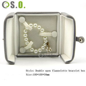 Boîte à bijoux en velours personnalisée pour bracelet, coffret cadeau de luxe pour montre, boîte en cuir et velours pour boucles d'oreilles, collier, bague, ensemble de boîtes à bijoux en vente - Product Image 6