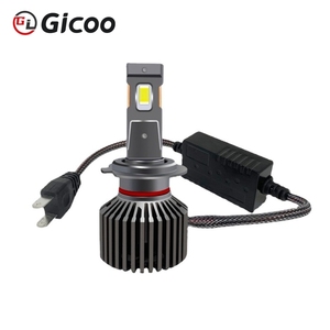Phare LED GICOO X10, puces 3570, 120W, 20000lm, lumière LED de bonne qualité, H7 H11 H1 H3 9005 9006 12V-80V pour camion et voiture - Product Image 5