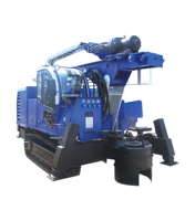 Machine de forage de puits d'eau à chenilles de 650 mètres avec tête rotative pour le forage de puits d'eau SLY650