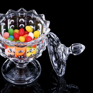 Nuovo Barattolo <span class=keywords><strong>in</strong></span> <span class=keywords><strong>Vetro</strong></span> Colorato Viola <span class=keywords><strong>con</strong></span> Piedistallo Elettroplaccato, Contenitore per Caramelle <span class=keywords><strong>con</strong></span> <span class=keywords><strong>Coperchio</strong></span> <span class=keywords><strong>in</strong></span> <span class=keywords><strong>Vetro</strong></span> - Product Image 6