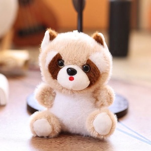 Mini Peluche Realista de <span class=keywords><strong>Mapache</strong></span>, Juguete de Peluche de <span class=keywords><strong>Mapache</strong></span>, Llavero de Peluche de <span class=keywords><strong>Mapache</strong></span>, Colgante de Animal de Peluche - Product Image 6