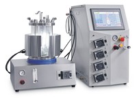 Biorreactor de Producción de Astaxantina 5L/10L/30L, Fotobiorreactor de Vidrio con Bomba de Control PLC para Cultivo de Haematococcus a Escala de Laboratorio