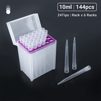 Filtre en plastique de laboratoire Embouts de pipette de 10ml Micropipette de laboratoire de 5ml Embouts de pêcheur Échantillon stérile disponible