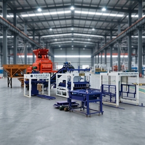 Machine à blocs de béton <span class=keywords><strong>Techman</strong></span> à cendres volantes, entièrement automatique, pour la fabrication de briques et blocs, modèle QT12-15D, prix compétitif - Product Image 4