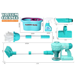 Meilleure vente ensemble d'outils de <span class=keywords><strong>nettoyage</strong></span> chariot de Simulation électrique aspirateur jouets pour enfants tout-petits en plastique amusant <span class=keywords><strong>jeu</strong></span> de rôle - Product Image 3