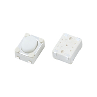 Interrupteur tactile électronique blanc à 4 broches de type U SMT/SMD, bouton-poussoir blanc, interrupteur tactile léger