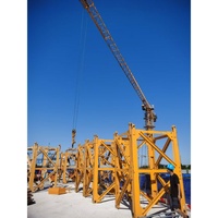 Promotion : Grue à tour de 6, 8, 10 et 12 tonnes avec moteur et boîte de vitesses pour solutions de levage fiables dans le secteur de la construction