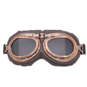 Nouvelles <span class=keywords><strong>lunettes</strong></span> de moto fabriquées en usine <span class=keywords><strong>lunettes</strong></span> d'équitation de pilote <span class=keywords><strong>vintage</strong></span> <span class=keywords><strong>lunettes</strong></span> rétro pour hommes femmes adultes - Product Image 4