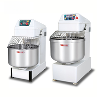 Pétrin à spirale commercial à double planétaire et double vitesse de 8 kg, 12 kg, 16 kg, 25 kg, 50 kg, 100 kg
