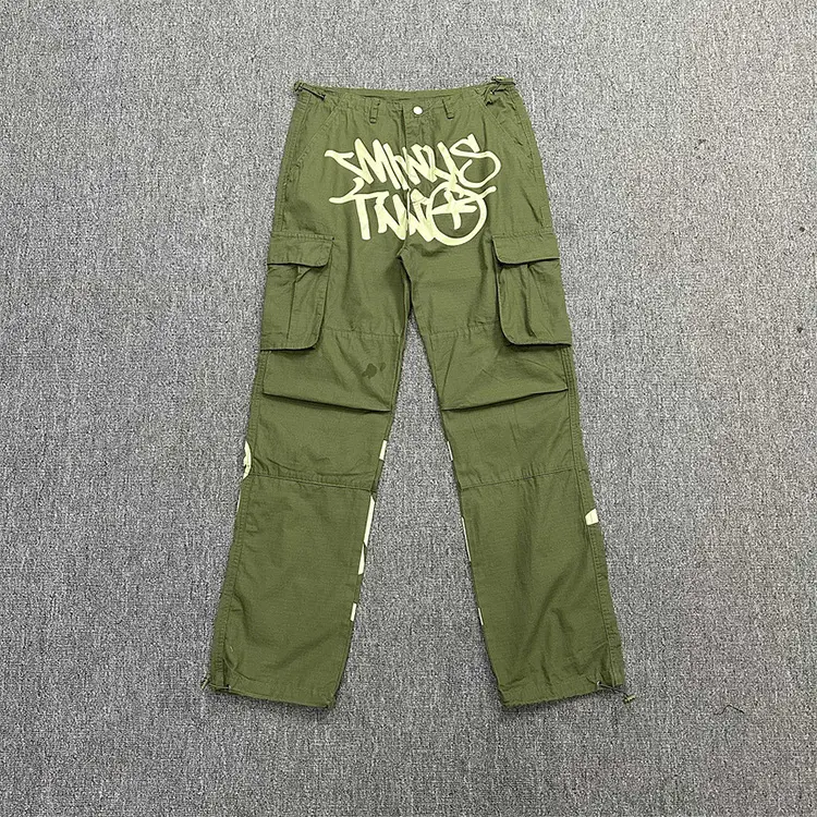 Y2K Cargo pantalon rétro Street Style salopette Harajuku décontracté ample Punk Rock droite jambe large grande taille hommes pantalons et pantalons