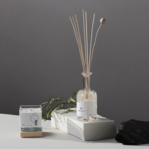 Mescente Lớn Tùy Chỉnh Hộp Bao Bì Bằng Gỗ Bình Tre Tinh Dầu Reed Khuếch Tán Với Reed Sticks - Product Image 5