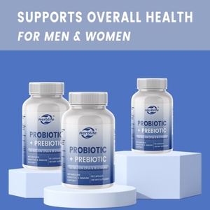 Cápsulas Probióticas de Marca Privada OEM, Suplemento Probiótico y Prebiótico para Hombres y Mujeres, Salud Intestinal, Apoyo Digestivo e Inmunológico - Product Image 4