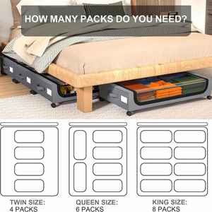 Storage Box Withe Mirror Stacking Racks & <b>Shelves</b> Jiahao - Product Image 6