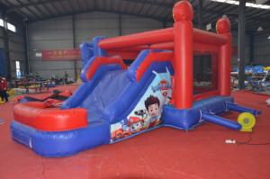 Toboggan gonflable <span class=keywords><strong>de</strong></span> patte <span class=keywords><strong>de</strong></span> patrouilles <span class=keywords><strong>de</strong></span> château gonflable <span class=keywords><strong>de</strong></span> jeu <span class=keywords><strong>de</strong></span> toboggan extérieur Combo Cartoon Maison gonflable <span class=keywords><strong>de</strong></span> rebond avec toboggan pour les enfants - Product Image 3