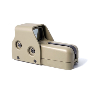 กล้องเล็งโฮโลแกรมแบบจุดแดงเขียว 553 พร้อมฐานปลดเ<span class=keywords><strong>ร</strong></span>็วแบบ QD ปรับความสว่างได้ ภาพชัดเจน - Product Image 4