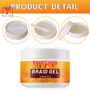 Gel coiffant extrême fixation pour tresses, locks et weaves 8.8oz – Gel modelant unisexe - Product Image 1