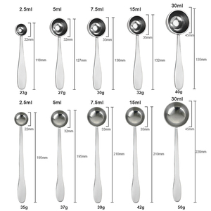 Muỗng đong inox cao cấp, tùy chỉnh số lượng lớn, nhiều màu sắc, 5ml 10ml 15ml, muỗng cà phê, muỗng đong bột cà phê - Product Image 3