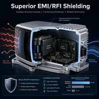 Boîtier en aluminium CNC de précision pour ADAS et LiDAR |   Boîtiers de blindage EMI automobiles selon plans