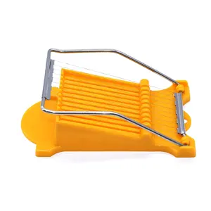 Stainless Steel Wires, Cuts 10 Slices Luncheon Meat Slicer, Boiled Egg Fruit Soft Cheese Slicer Cutter