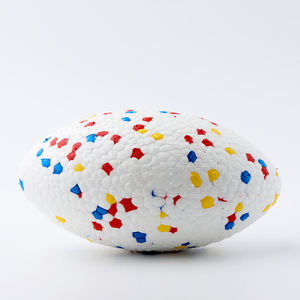 Eco-Friendly Tough Durable Rugby ETPU Dog Chew <b>Toy</b> Interactive Rubber Ball for Aggressive Chewers Packed in <b>Box</b> - Product Image 3