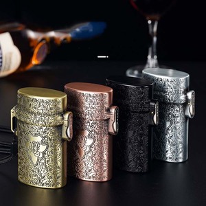 Entrega rápida a prueba de agua 20-Capacidad Retro <span class=keywords><strong>Metal</strong></span> <span class=keywords><strong>Cigarette</strong></span> <span class=keywords><strong>Case</strong></span> Style Diseño clásico para hombres - Product Image 2