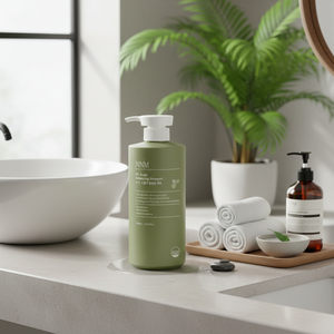 Shampooing coréen NNM anti-chute de cheveux, stimulant la croissance des cheveux, 750 ml, liquide, soin du cuir chevelu biologique, nettoyage en profondeur, hydratant, biotine, pyrithione de zinc - Product Image 3