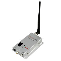 FPV 1.2G1.5W émetteur audio et vidéo sans fil transmission d'image émetteur récepteur surveillance de sécurité émetteur-récepteur vidéo