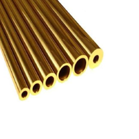 Tube en laiton à paroi mince ASTM C27200 personnalisé de 6mm/tube en laiton de 10mm