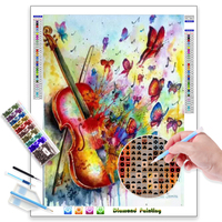 N-0302 stampa su tela personalizzata dai numeri paesaggio diamante alla pittura dai numeri foto dipinti diamante personalizzati