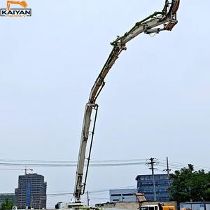 Camión Bomba de Concreto Usado Zoomlion de 48m Montado en Chasis Benz - Product Image 5