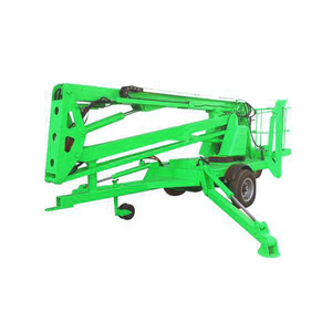 Highise16m 18m 20m קרוון טלסקופי רכוב בום להרים עבודה אווירית פלטפורמה העכביש להרים - Product Image 5