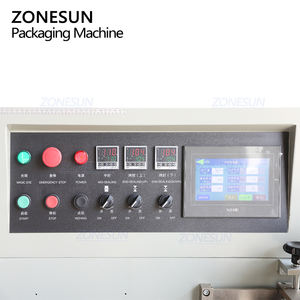 Máquina Envolvedora de Bolsas de Almohada Horizontal Servoautomática ZONESUN ZS-ZB350S, Máquina de Envasado de Flujo con Película de Burbujas de Aire, Formación, Sellado y Envoltura - Product Image 2