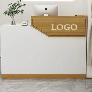 Latest Design Salon Furniture <b>Beauty</b> Salon Reception <b>Desk</b> Shop Nail Salon Checkout <b>Desk</b> - Product Image 1