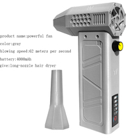 Portable 140,000 tr/min puissance jet séchage mini super jet souffleur air dépoussiéreur mini ventilateur ventilateur sèche voiture nettoyage