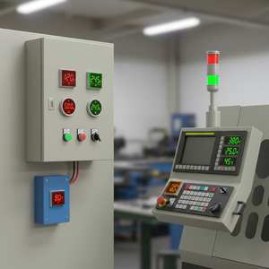 Không thấm nước 22 mét AD22-DSV hiển thị kỹ thuật số AC Vôn kế Ampe kế Hz chỉ báo tần số thí điểm tín hiệu đèn - Product Image 5