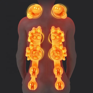 Cojín de Masaje TAHATH con Calor, Vibración y Amasamiento para Alivio del Cuello, Enchufable con Control de Tiempo para Uso en Casa y Coche - Product Image 6