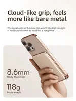 Anker Nano Air2 5000mAh Batterie Externe Ultra-Mince Charge Sans Fil Magnétique 7.5W avec Affichage LED pour iPhone, iPad et Autres Appareils