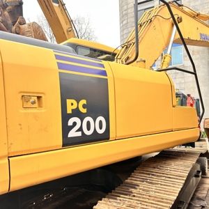Excavadora usada original japonesa Komatsu PC 200-7, entrega rápida, excavadora de segunda mano, pc220 pc120, en stock, 1/ - Product Image 5