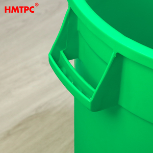 Tùy chỉnh 120L Heavy-Duty Vòng chất thải container Thùng rác có thể 32 gallon HDPE Thùng rác với nắp và <span class=keywords><strong>Dolly</strong></span> - Product Image 4