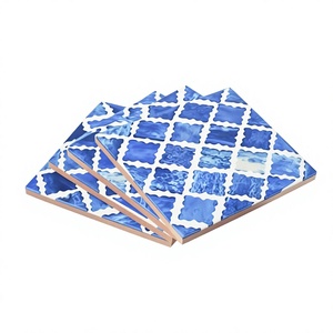 Bone Inlay 6mm Thick Classic Design Reusable Coaster Sets 450-600mm Diameter Kitchen Tableware Home Restaurant Hotel BS - Product Image 2
