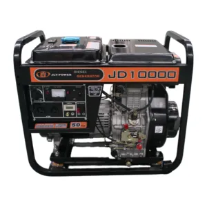 JLT potenza prezzo a buon mercato 50Hz 60Hz 6kw 6kva 6.5kw 6.5kva 7kw 7kva telaio aperto portatile Diesel generatore di saldatura per la vendita