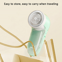 Rouleau de nettoyage professionnel portable électrique anti-poils d'animaux, lames en acier inoxydable, recharge USB, pour vêtements