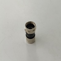Cable Coaxial RG59 de 1GHz para CCTV, 75ohm, Tipo F Macho, Antena, Cable Eléctrico Impermeable, Conectores de Compresión RF
