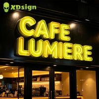 XDSIGN Décoration d'Halloween Enseigne Lumineuse LED Personnalisée en Acrylique 3D avec Logo en Gelée, Cadre en Acier Inoxydable, Certifiée CE pour Entreprises