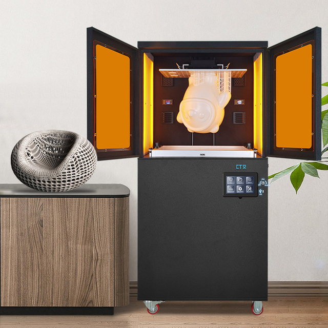 Large Size 3d Printer 3840 * 2160 Resolution Dual Load Rail Industrial Grade Dlp Optical Projection Resin Printing Machine